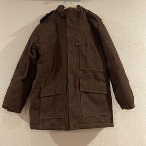 Lands’ End unisex kids parka, Size M (10-12)